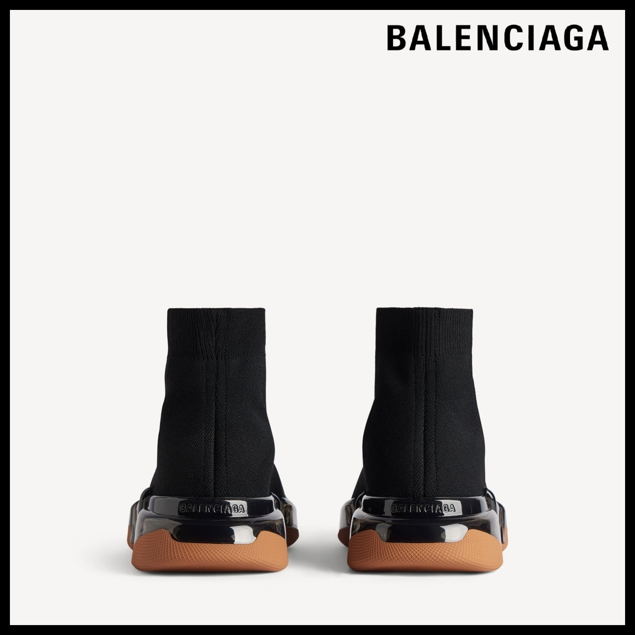 【BALENCIAGA】Speed 2.0 Full Clear Sole Recycled Knit