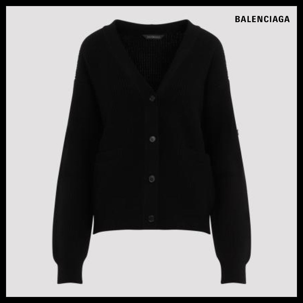 【BALENCIAGA】Cardigan Black