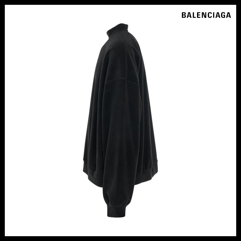 【BALENCIAGA】Unity Sports Icon Sweatshirt Large Fit Black