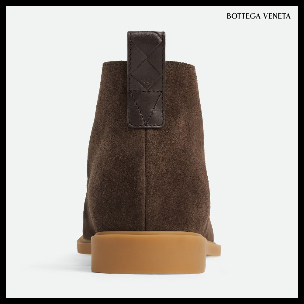【BOTTEGA VENETA】Astaire Lace-Up Ankle Boots Fondant