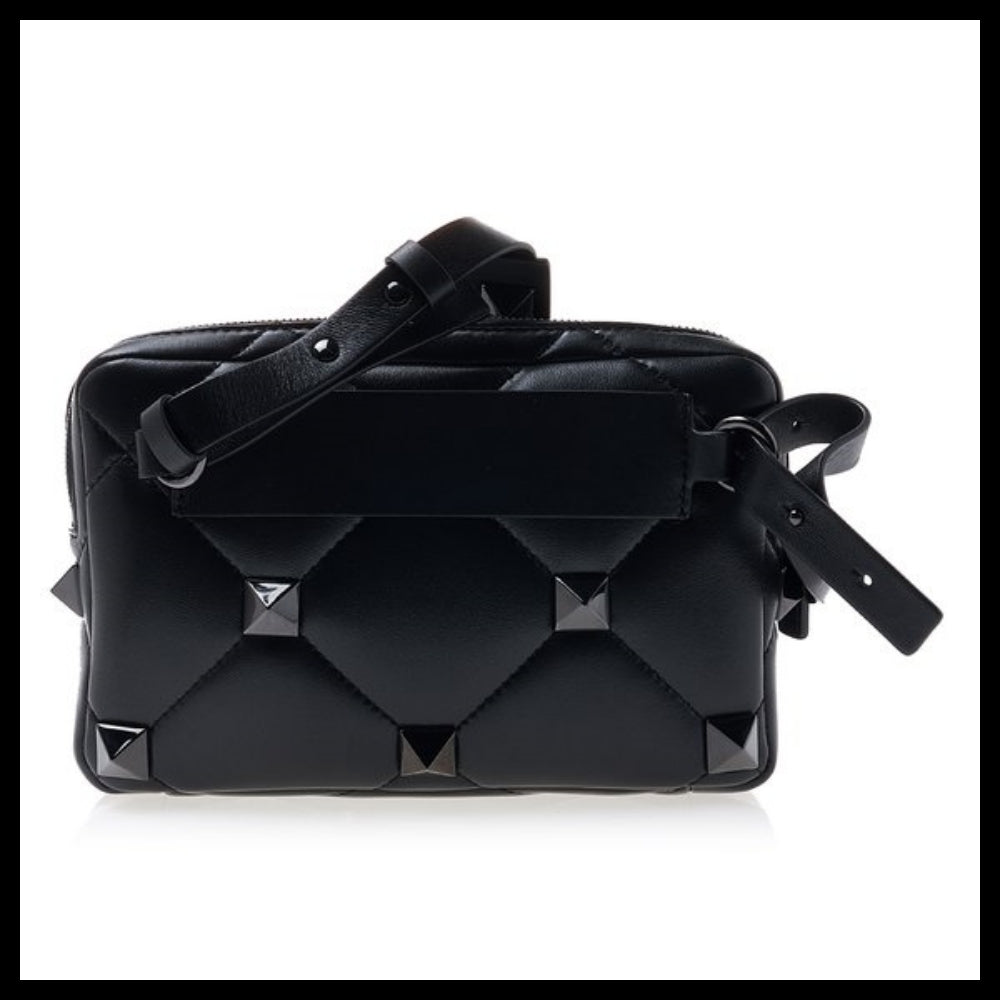 【VALENTINO】Men's Rockstud Crossbody Bag
