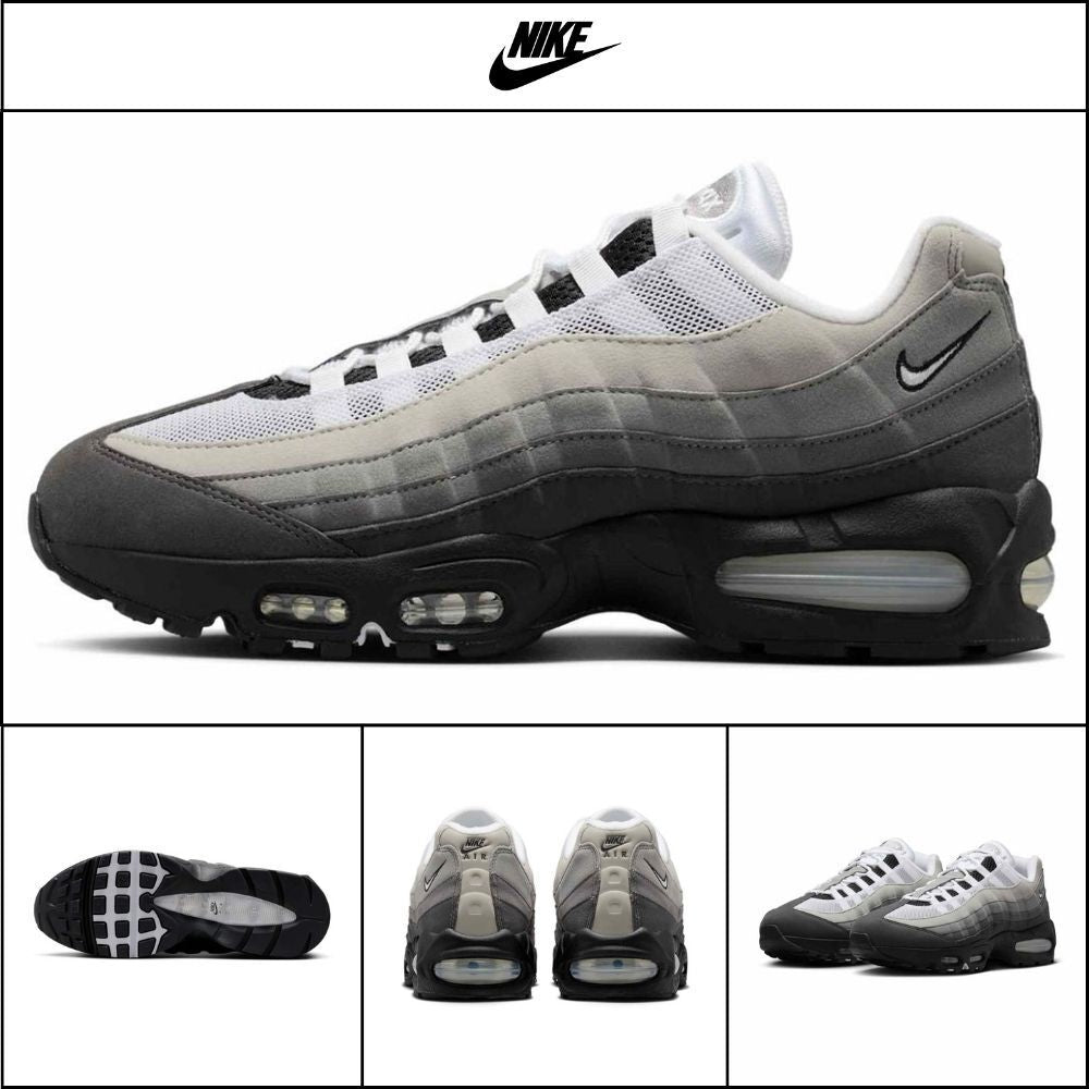 【NIKE】Air Max 95 OG M Black Medium Ash Dark Pewter White
