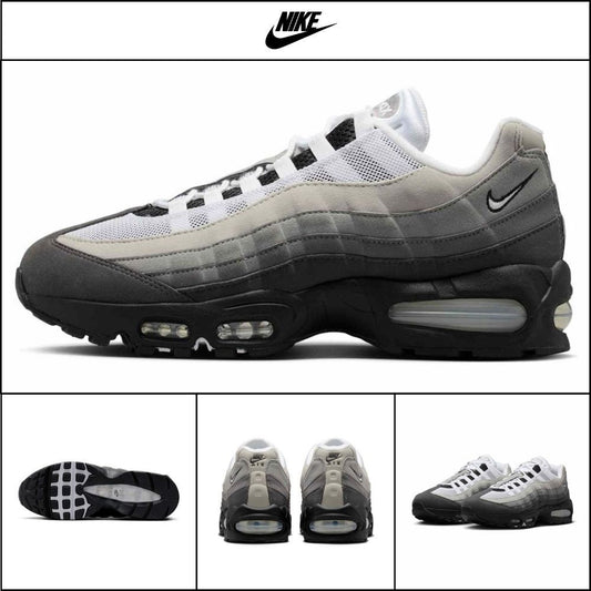【NIKE】Air Max 95 OG M Black Medium Ash Dark Pewter White