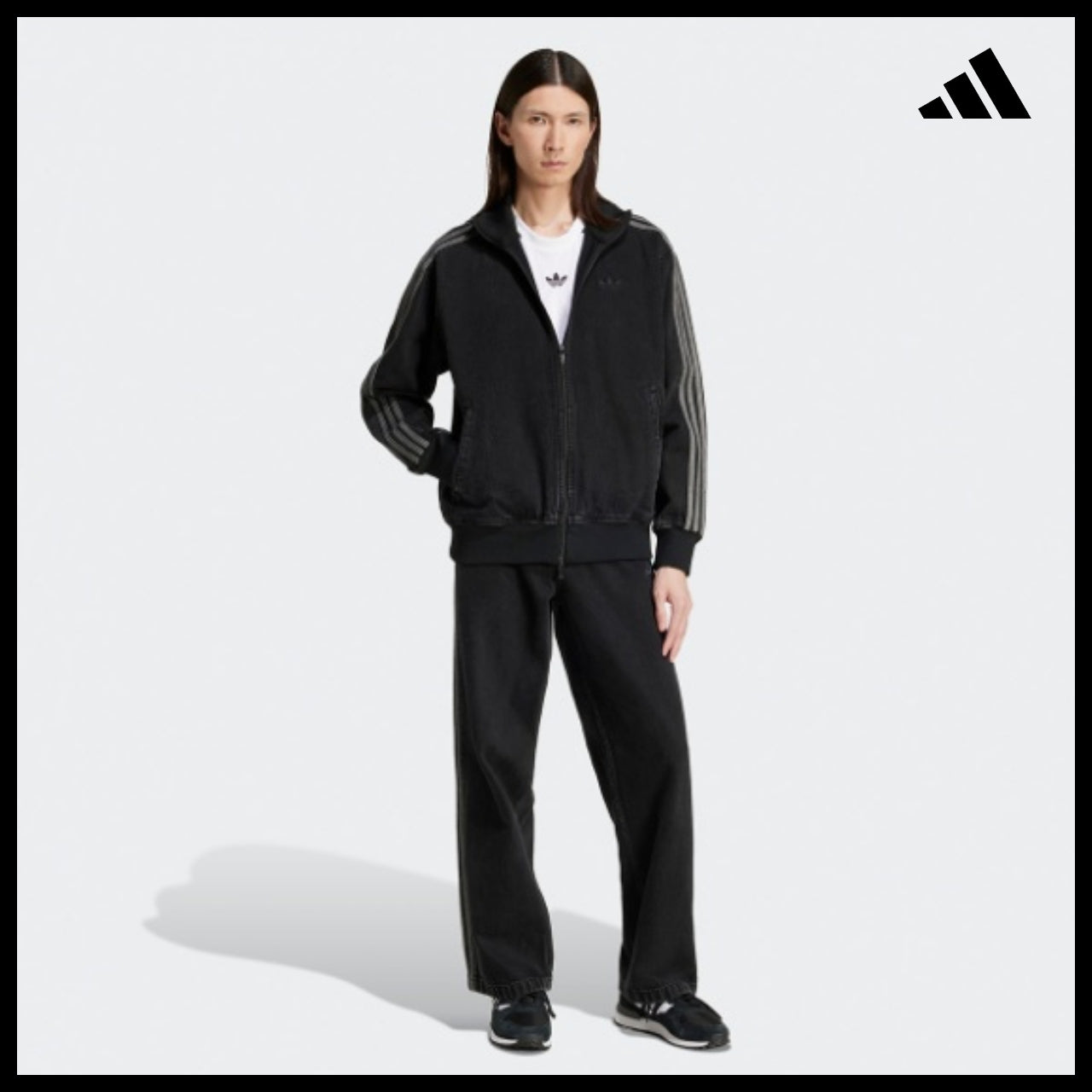 【ADIDAS】Adicolor Denim Firebird Pants JC6718