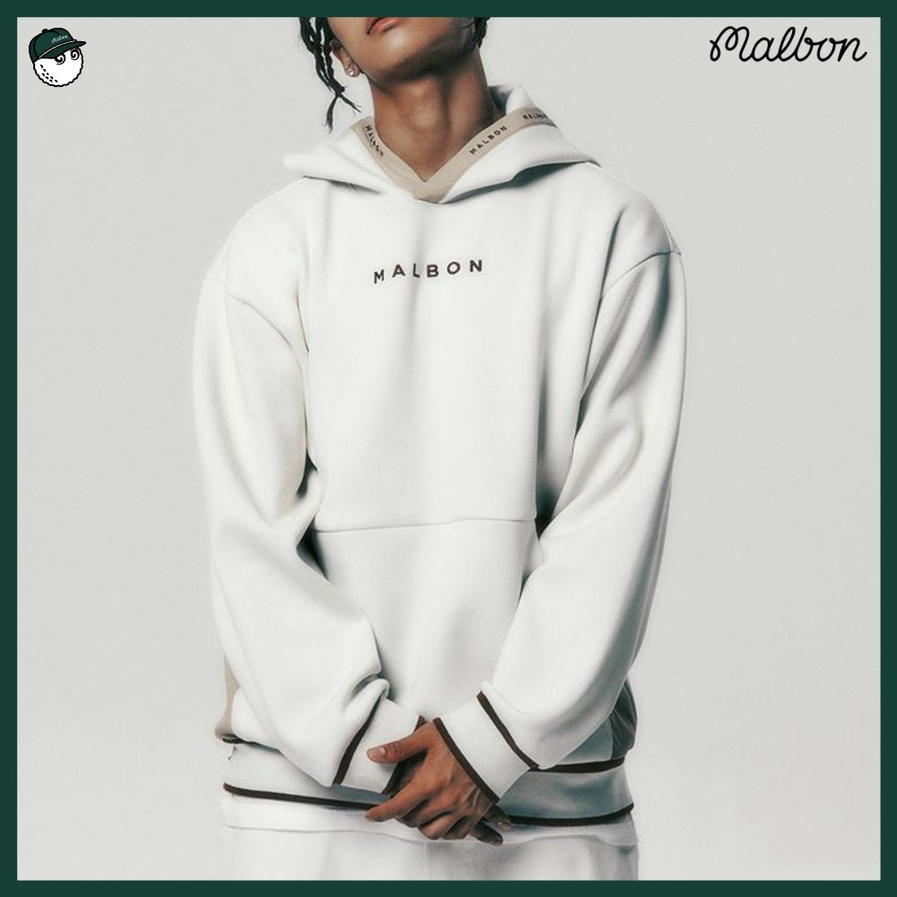 【MALBON GOLF】 AIRY HOODIE T-SHIRT MAN  3COLORS