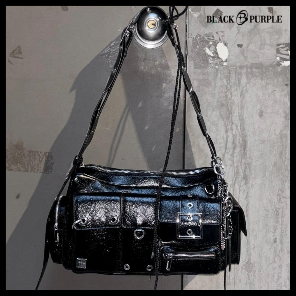 【BLACKPURPLE】 24FW FORTRESS BAG BLACK