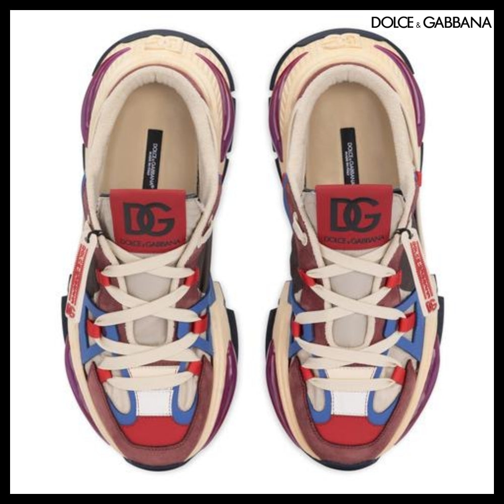 【Dolce&Gabbana】AIRMASER MULE SNEAKERS MIXED MATERIAL