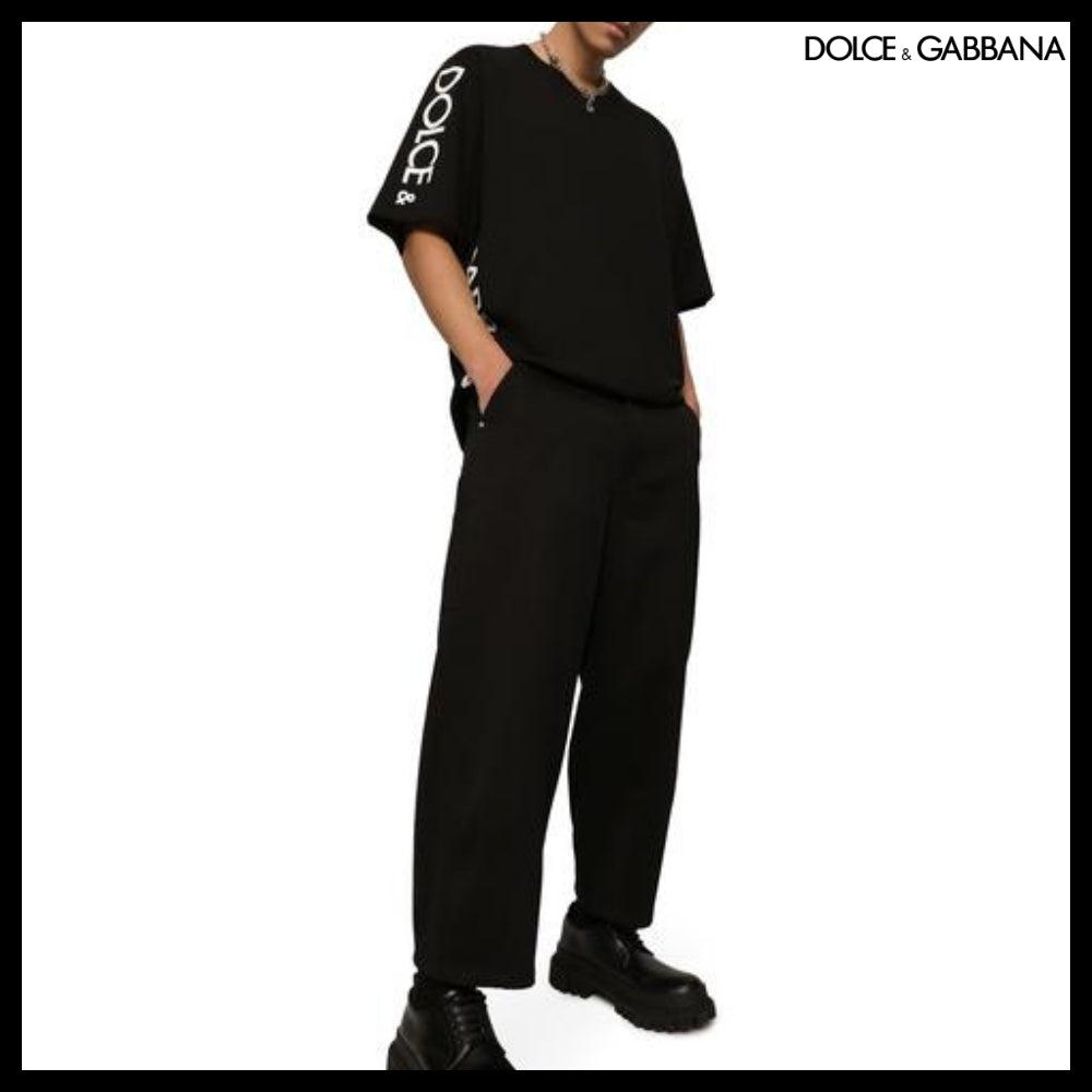 【Dolce&Gabbana】COTTON ROUND NECK T SHIRT DOLCE GABBANA