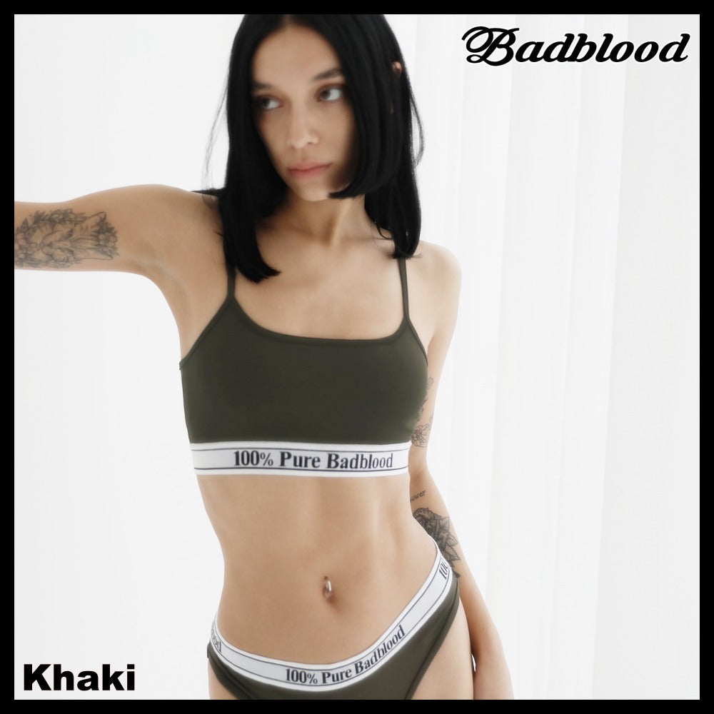 【BADBLOOD】 PURE BRA BRIEFS SET 3 COLOR