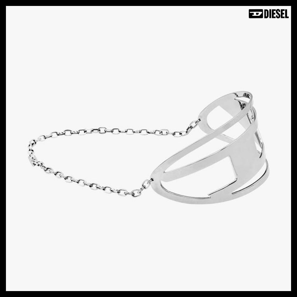 【DIESEL】D Logo Necklace