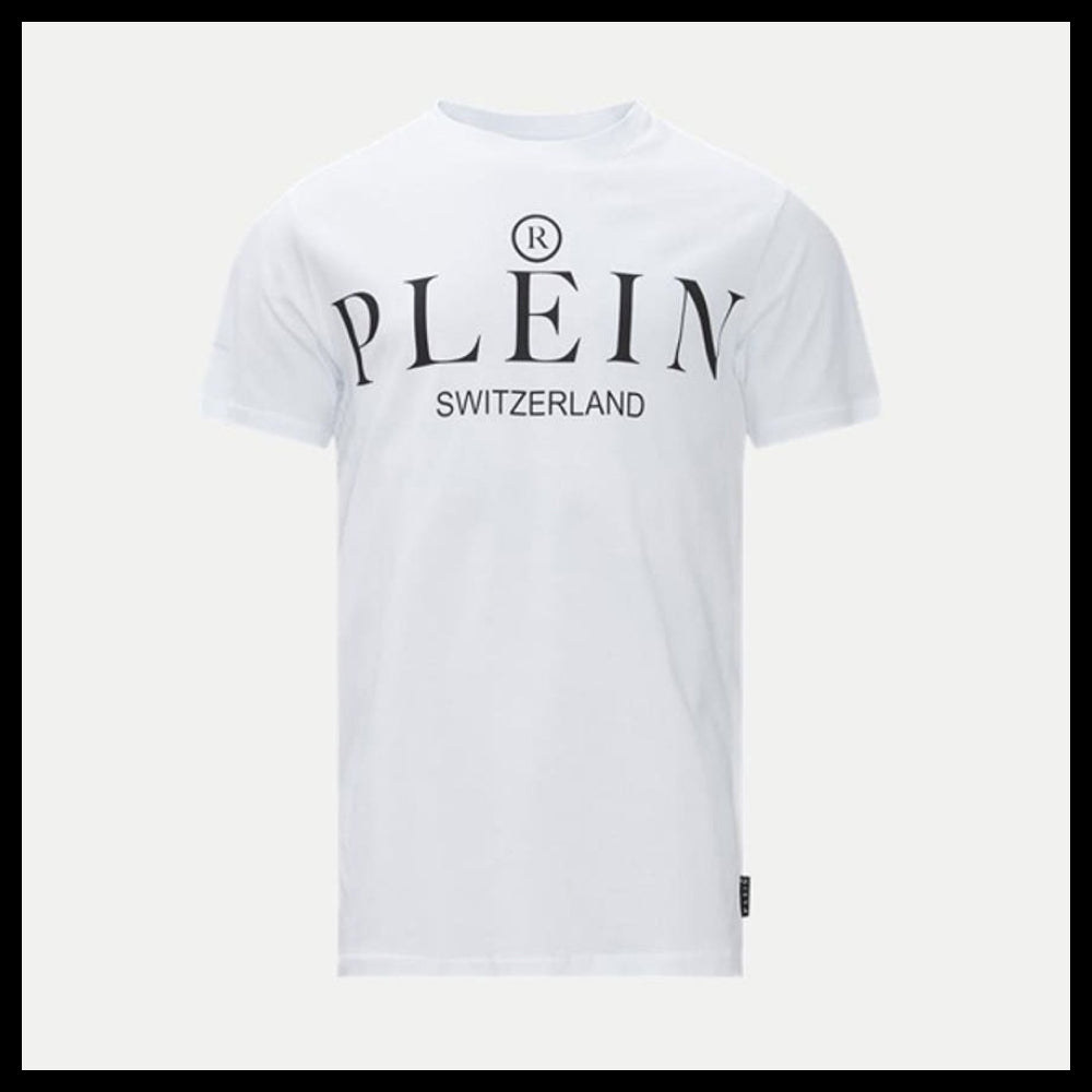 【PHILIPP PLEIN】Iconic Logo Print Short Sleeve T-Shirt