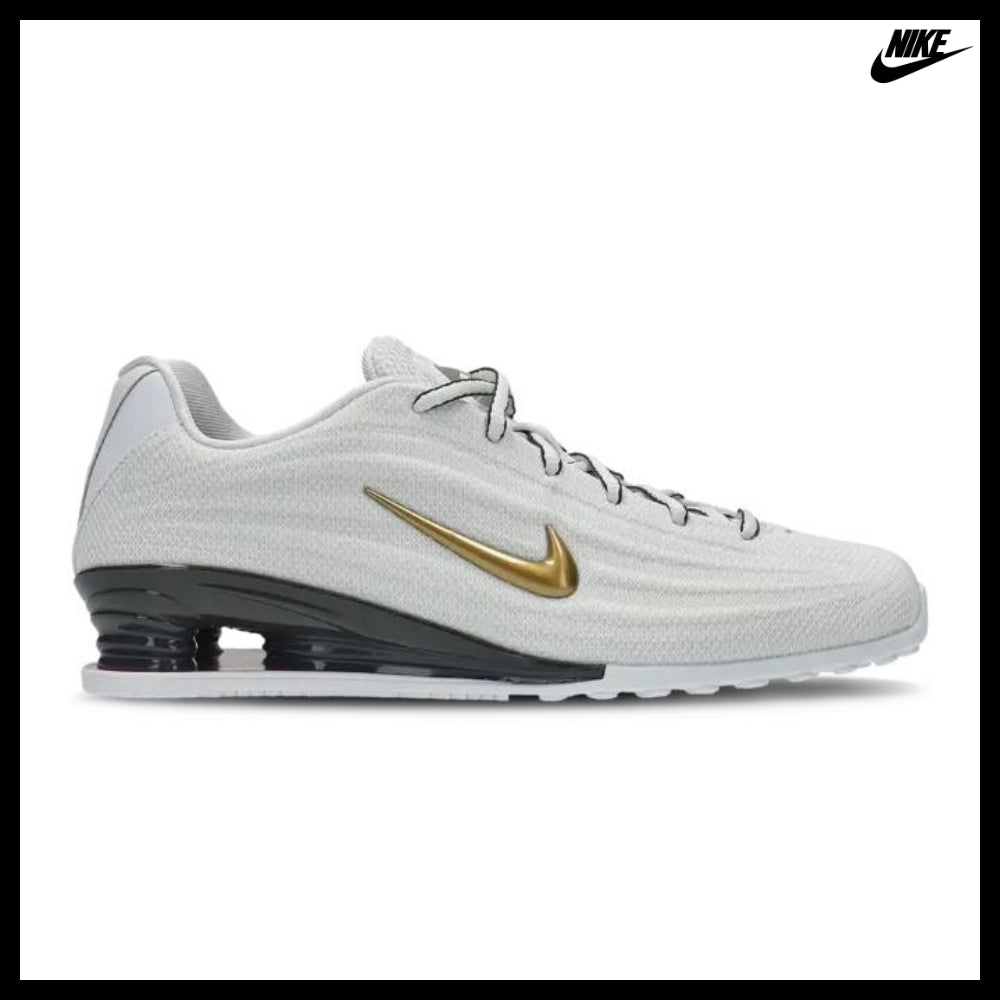 【NIKE】W Shox Z White Metallic Gold