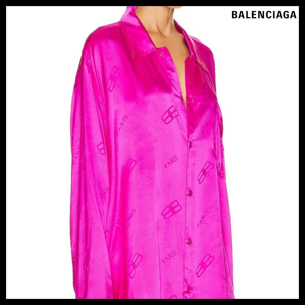 【BALENCIAGA】Minimal Shirt in Pink