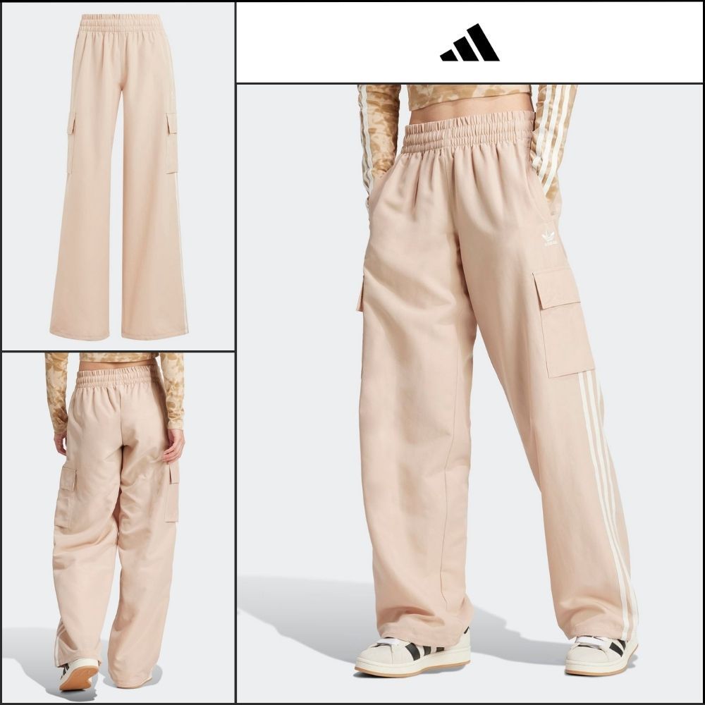 【adidas】3S カーゴパンツ ベージュ