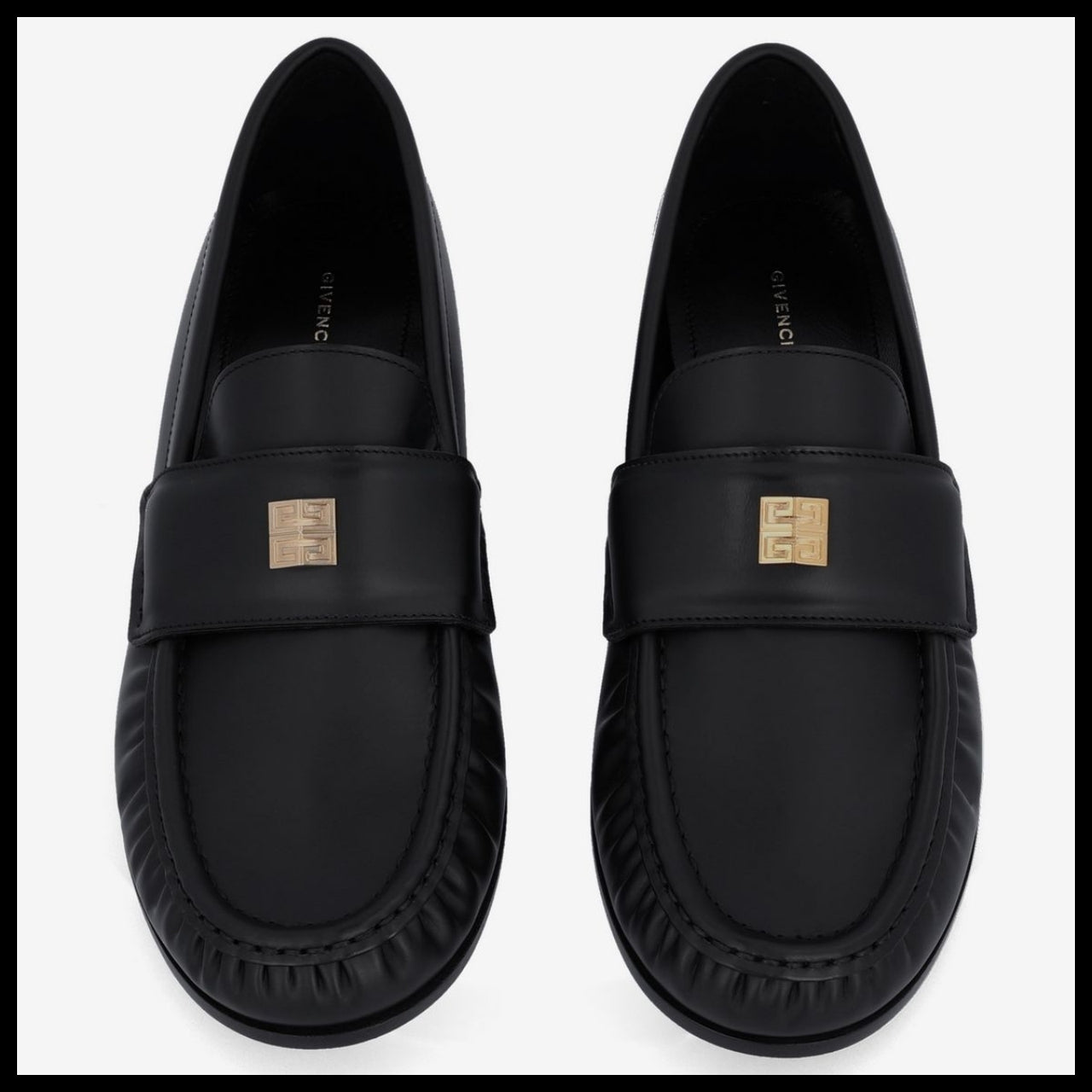 【GIVENCHY】4G Loafers - Black