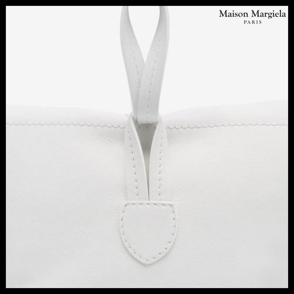 【Maison Margiela】Number Logo Clutch - White