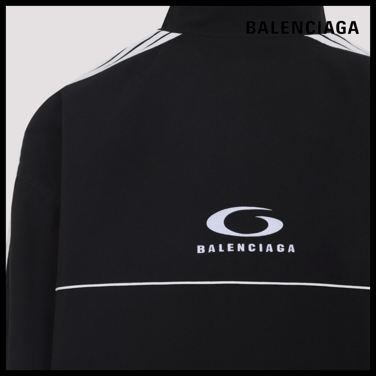 【BALENCIAGA】Large Tracksuit Jacket Black
