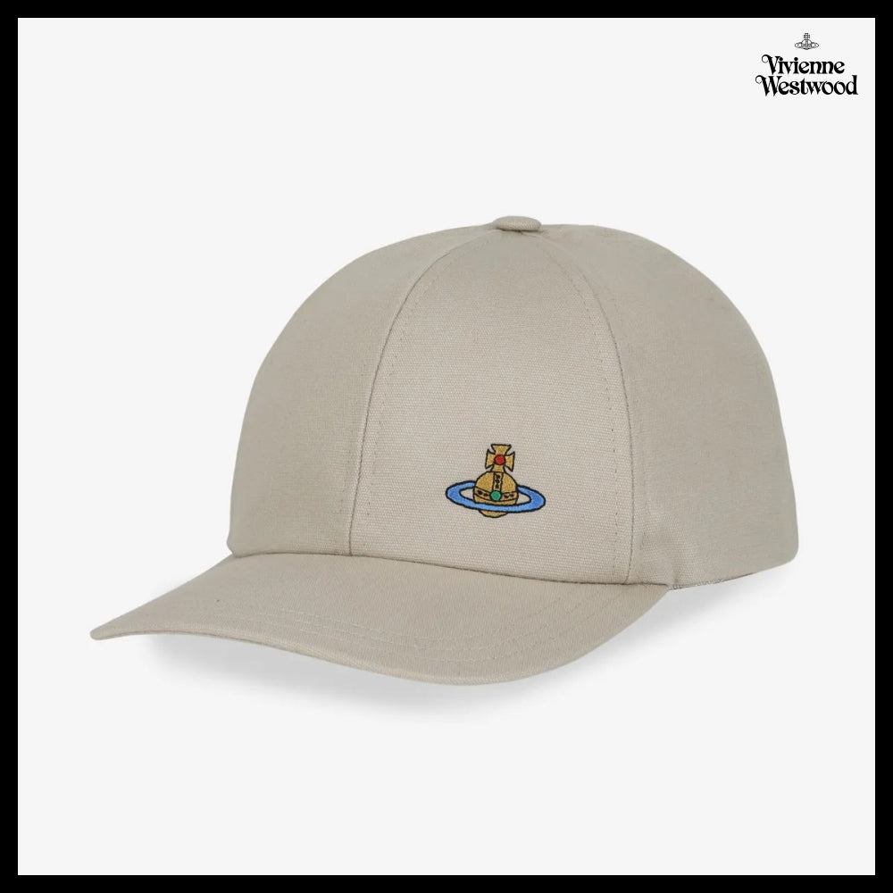 【Vivienne Westwood】Logo Ball Cap Sand