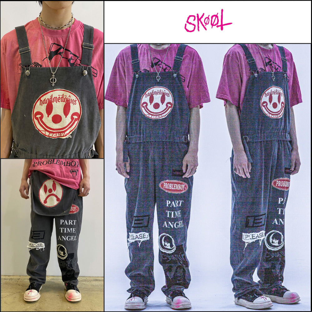 【SKOOT】Clowned Overalls