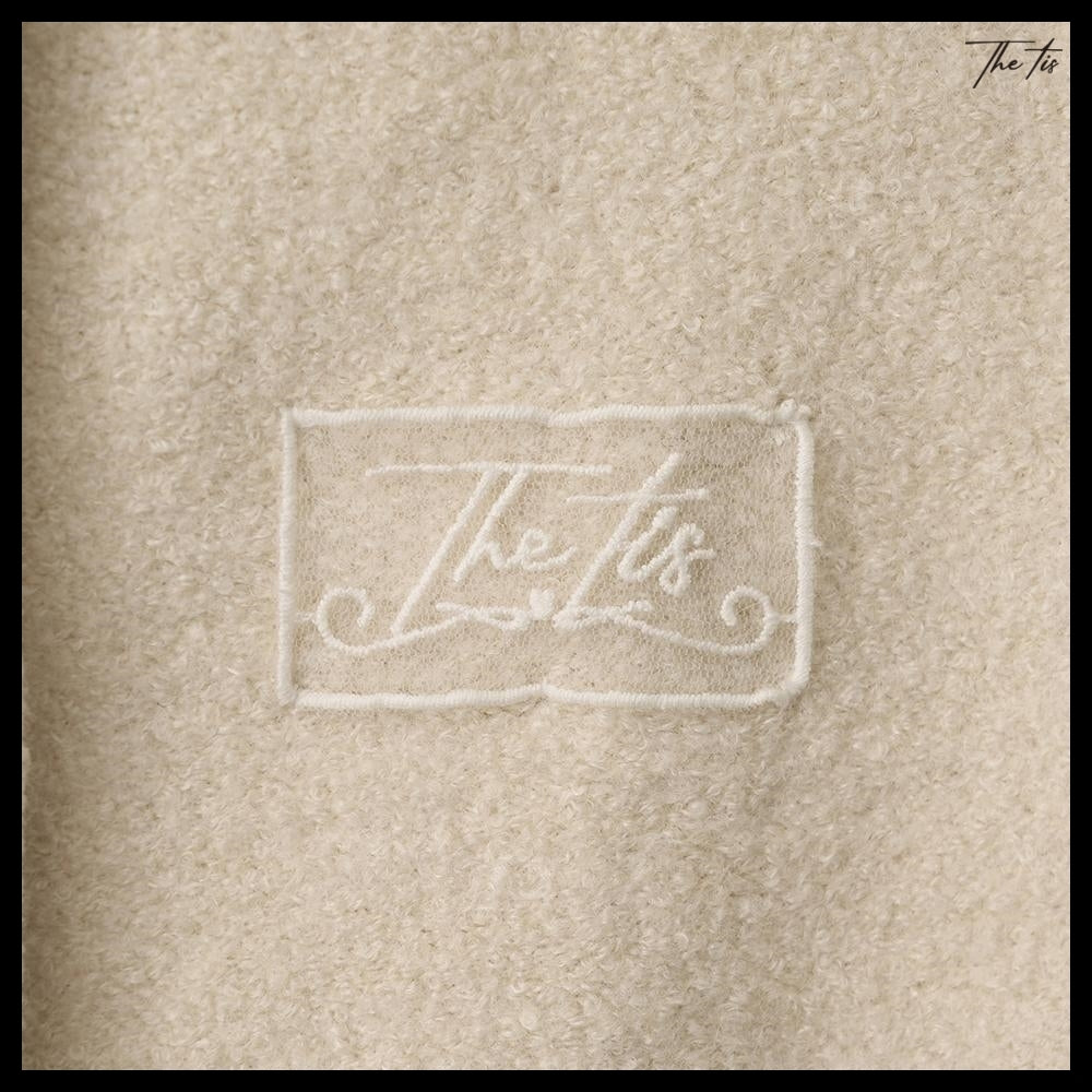 【The tis】Angel Pearl Varsity Jacket 2Colors