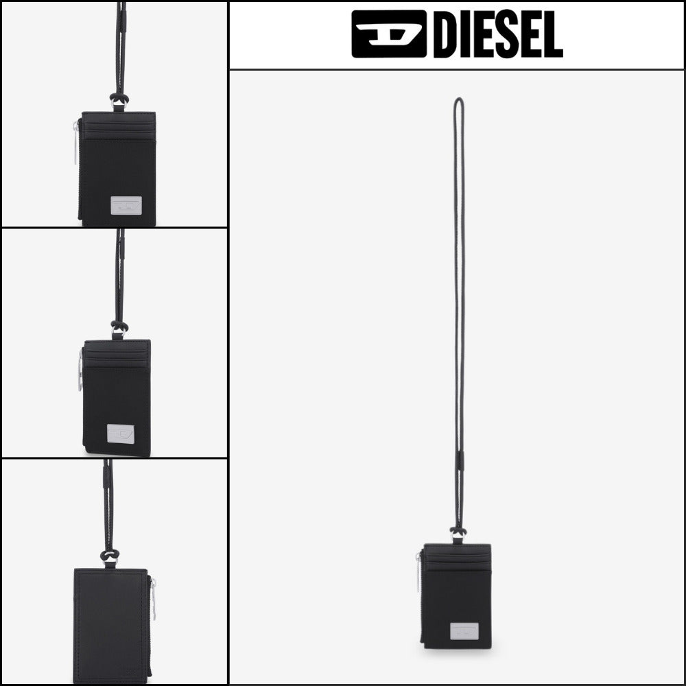 【DIESEL】Multi PKTS Card Holder Black