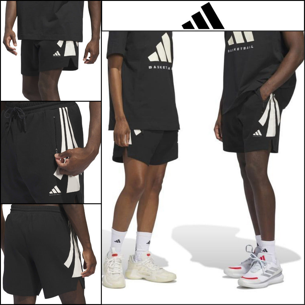 【ADIDAS】 Basketball Spacer Shorts Black