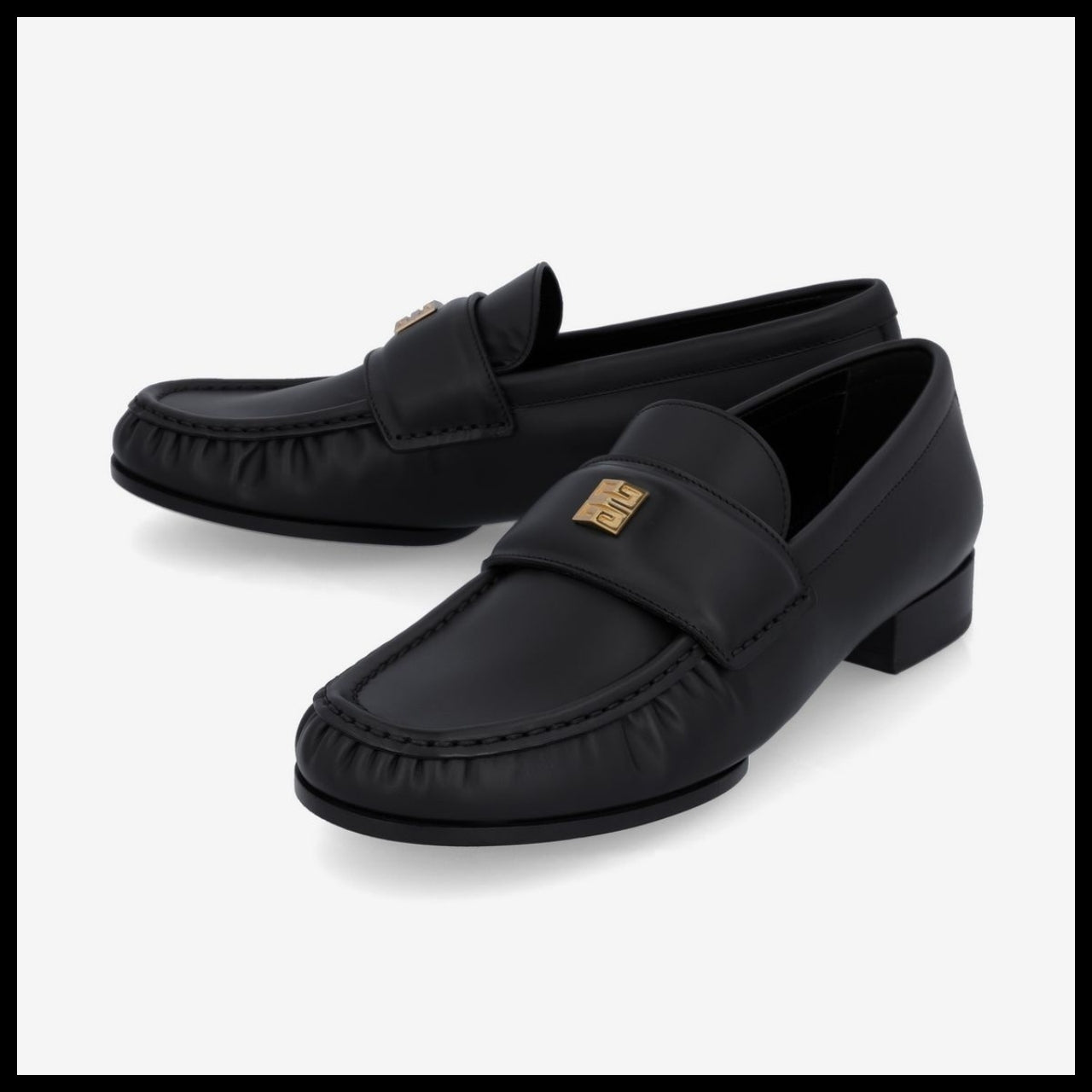 【GIVENCHY】4G Loafers - Black