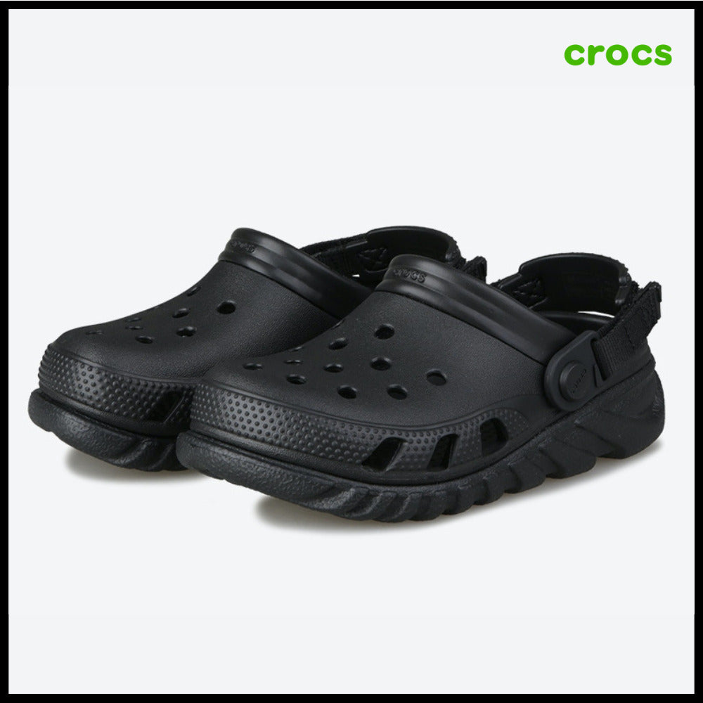 【CROCS】Black Unisex Clog Sandals