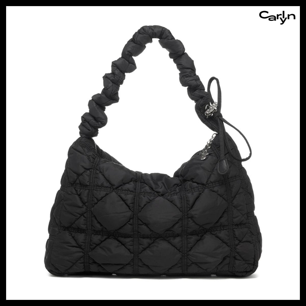 【carlyn】3-Way Nylon Lane Bag Black