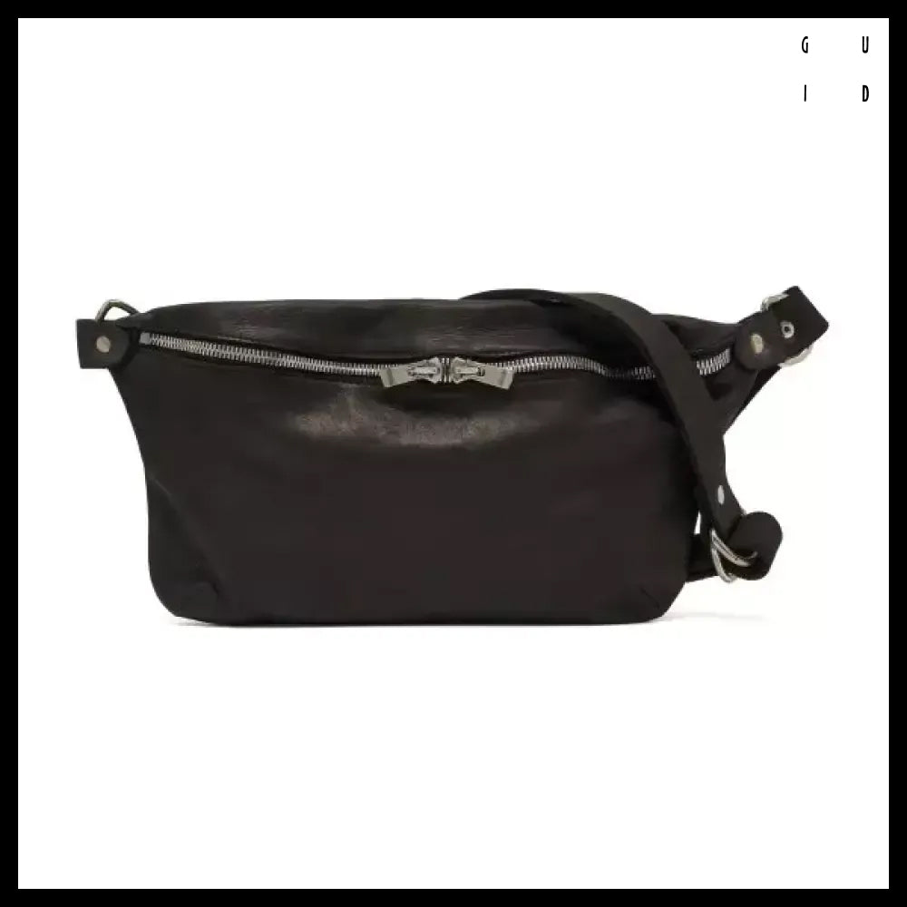 【GUIDI】Soft Horse Full Grain Leather Two-Way Sling Bag