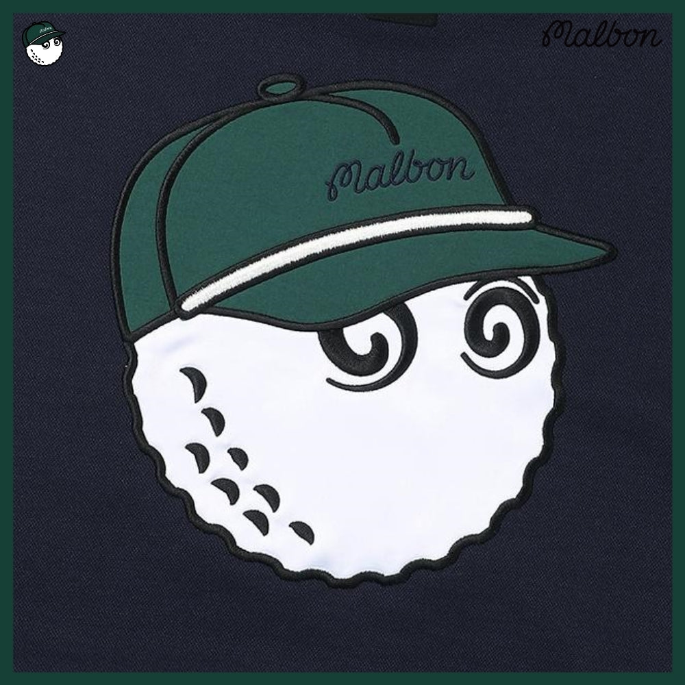 【MALBON GOLF】 AIRY HOODIE T-SHIRT MAN  3COLORS