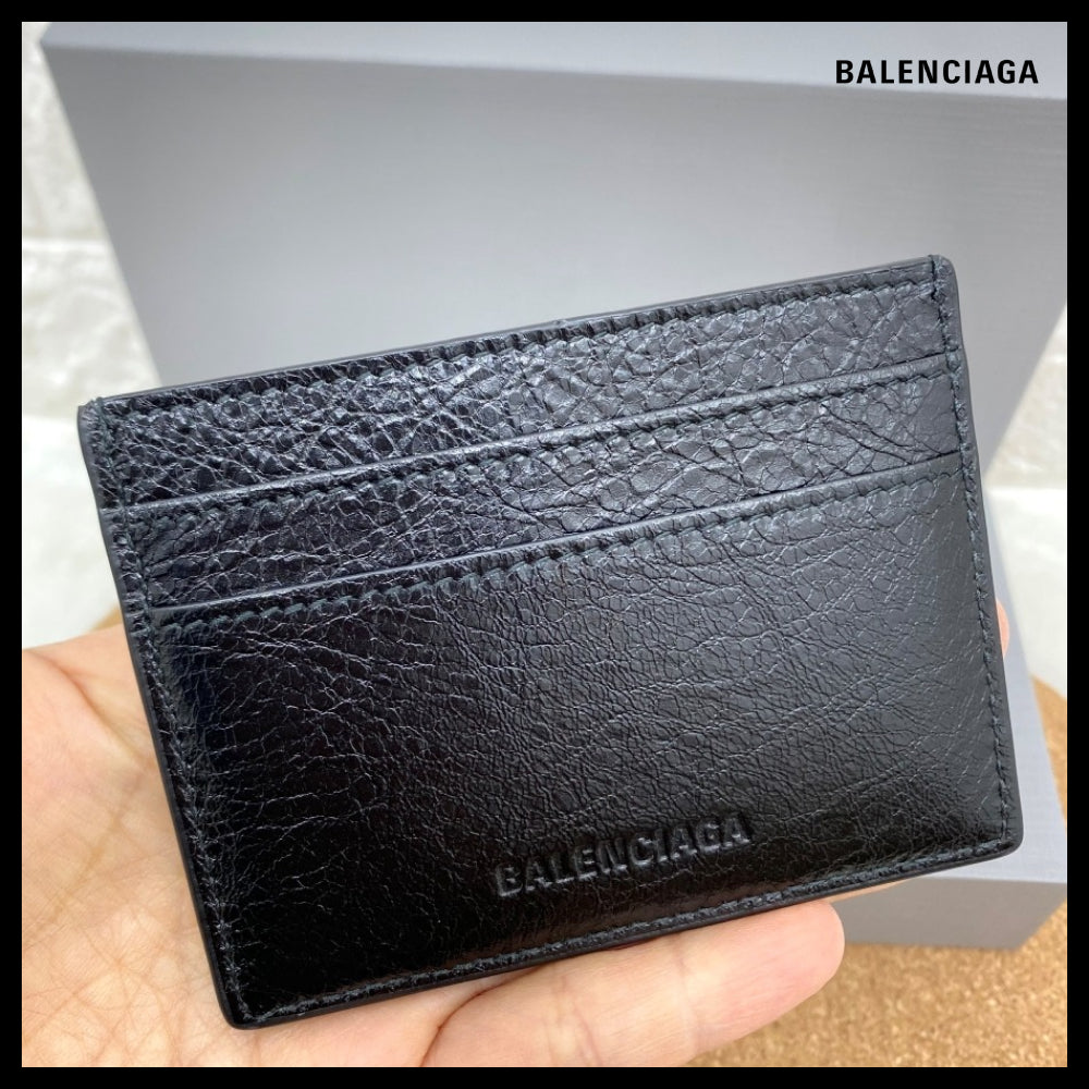 【BALENCIAGA】Le Cagole Card Holder Wallet Black