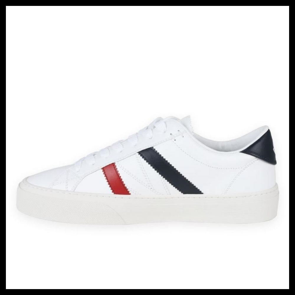 【MONCLER】 Mens Monaco 2 Sneakers White