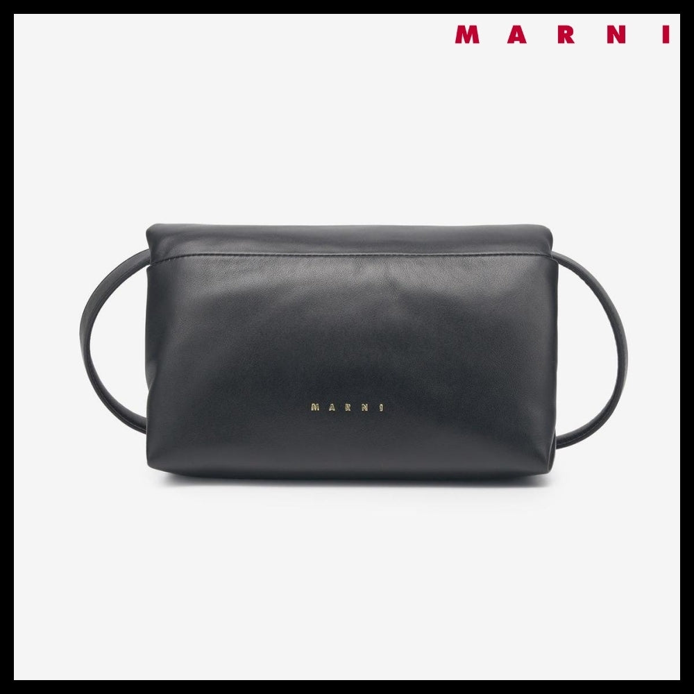 【MARNI】プリズマ スモール ショルダーバッグ - ブラック