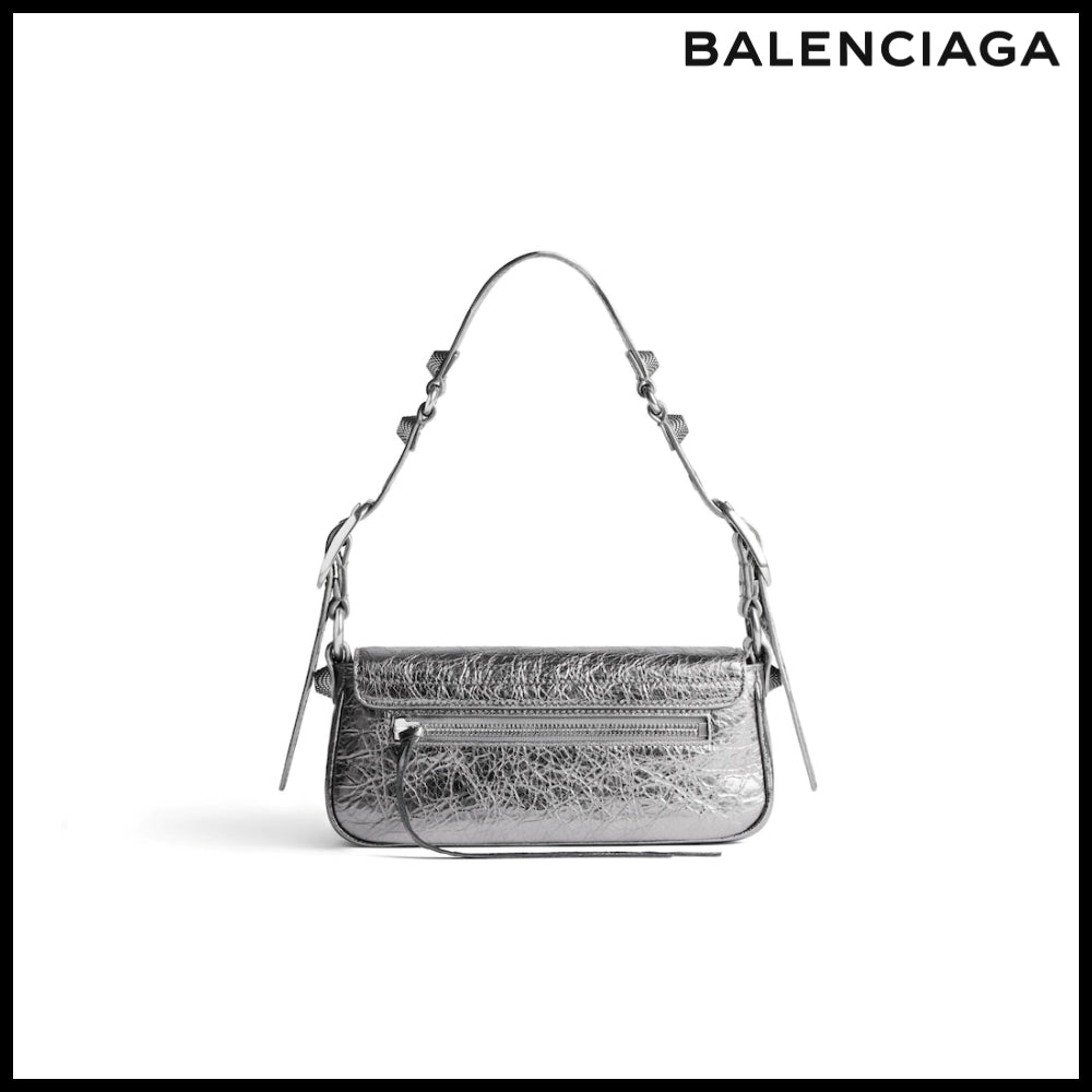【BALENCIAGA】Le Cagole XS Sling Bag silver
