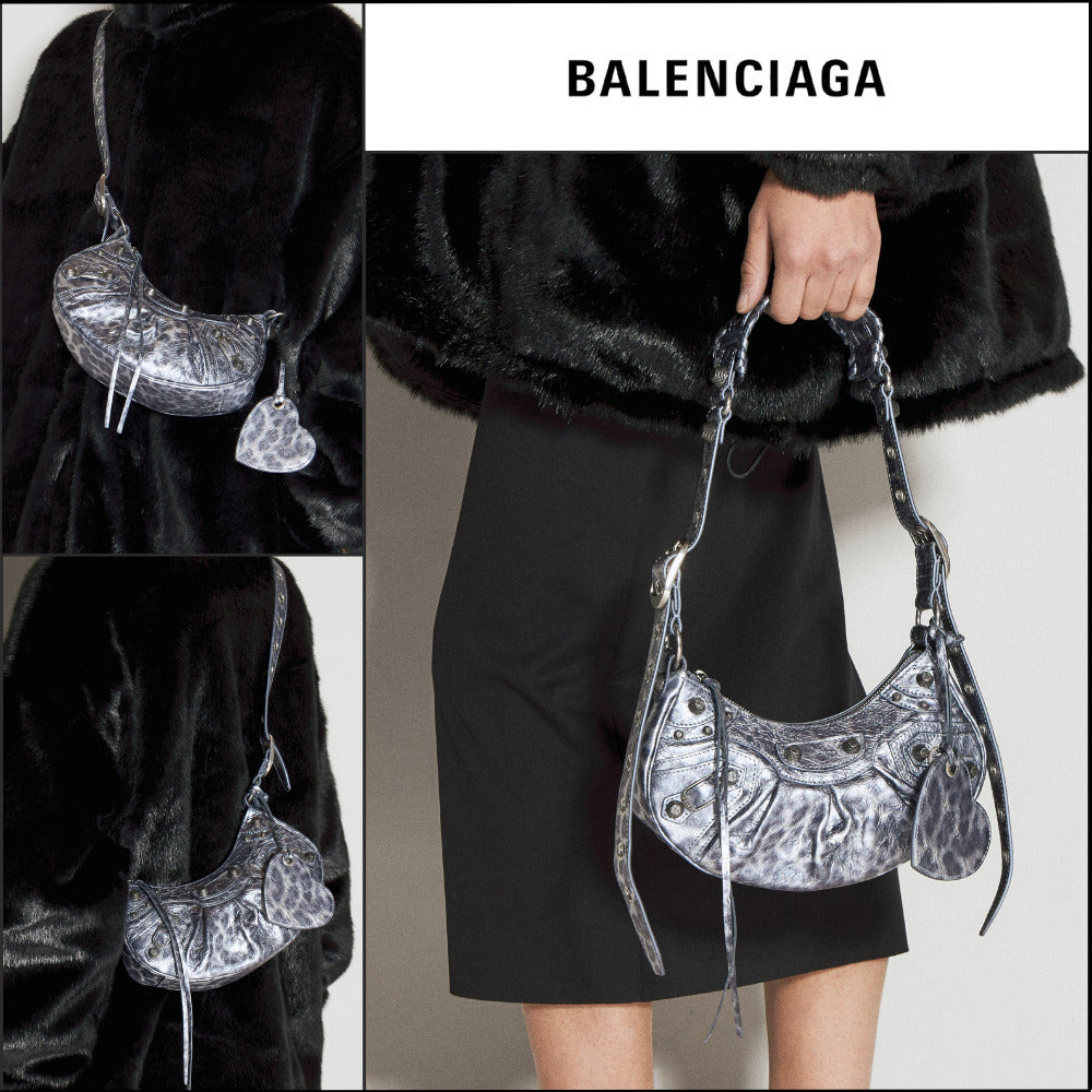 【BALENCIAGA】Le Cagole XS Shoulder Bag Grey