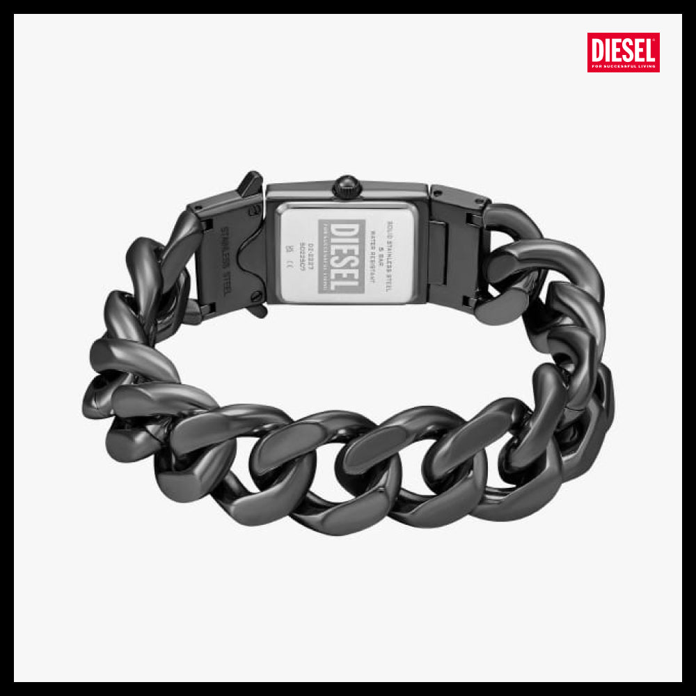 【DIESEL】DZ2227 Closer Square Women’s Metal Watch
