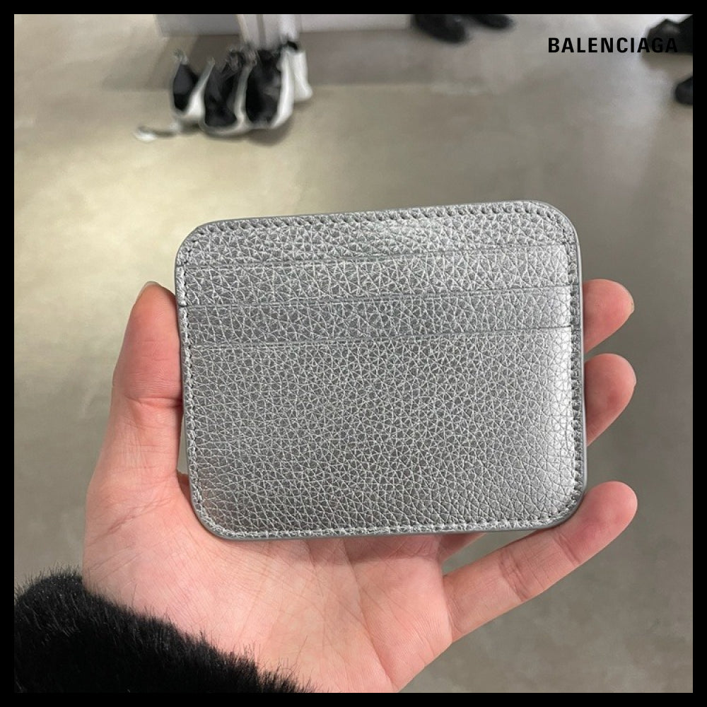 【BALENCIAGA】Cash Card Holder Silver