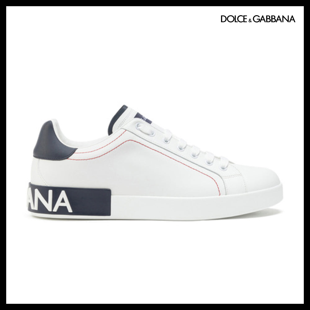 【Dolce & Gabbana】CALFSKIN NAPPA PORTOFINO SNEAKERS