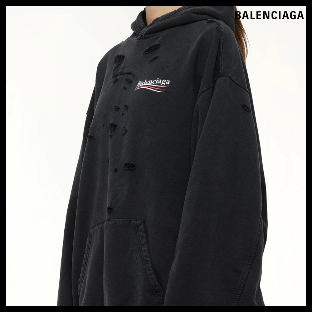 ★BALENCIAGAアウトレット セール ★Political Campaign Hoodie