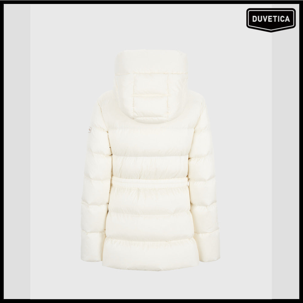 【DUVETICA】Maratea Mid - Cream Womens Down Jacket