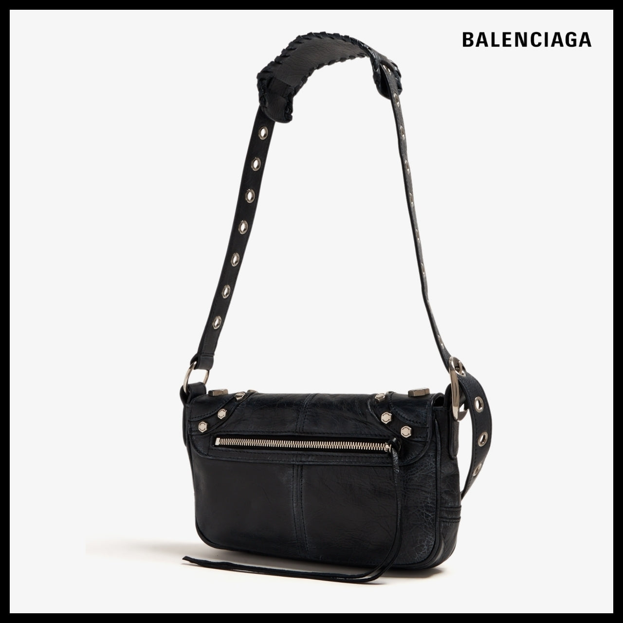 【BALENCIAGA】Le Cagole XS Flap Bag Black