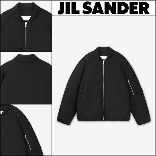◆JIL SANDER◆ ダウンブルゾン Down Blouson Black 軽量