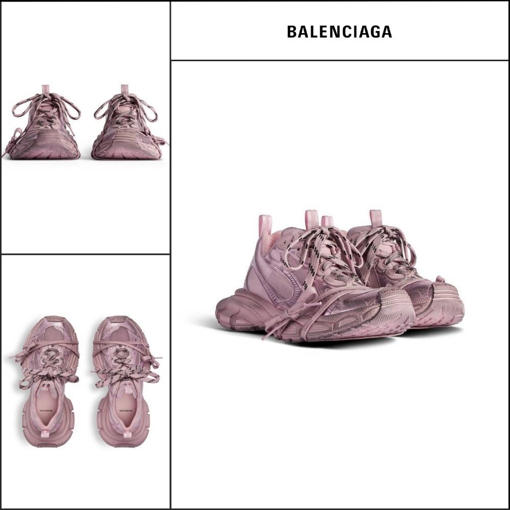 【BALENCIAGA】3XL Summer Mesh Sneaker Light Pink