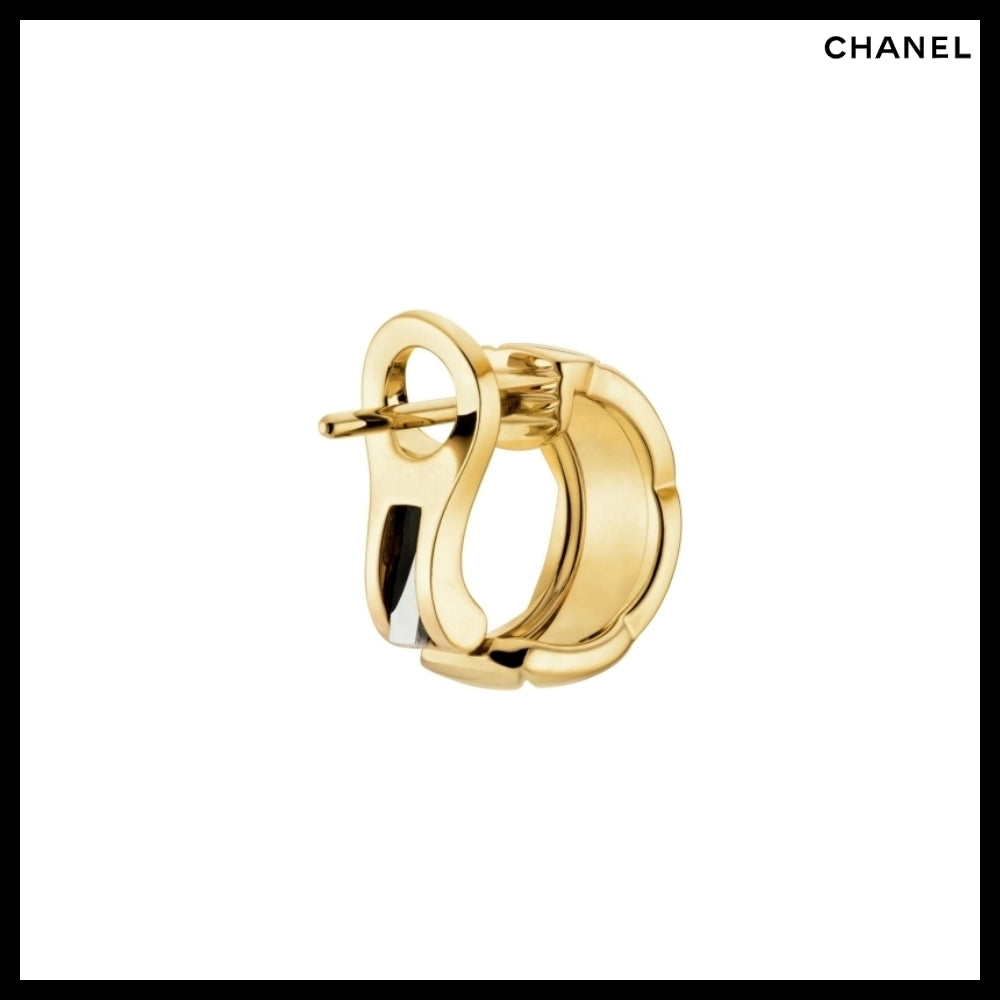 【CHANEL】COCO Crush Earrings Yellow Gold