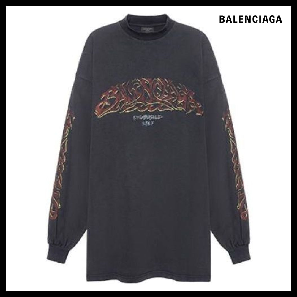 ★Balenciaga アウトレット セール ★ Long Sleeve T-Shirt