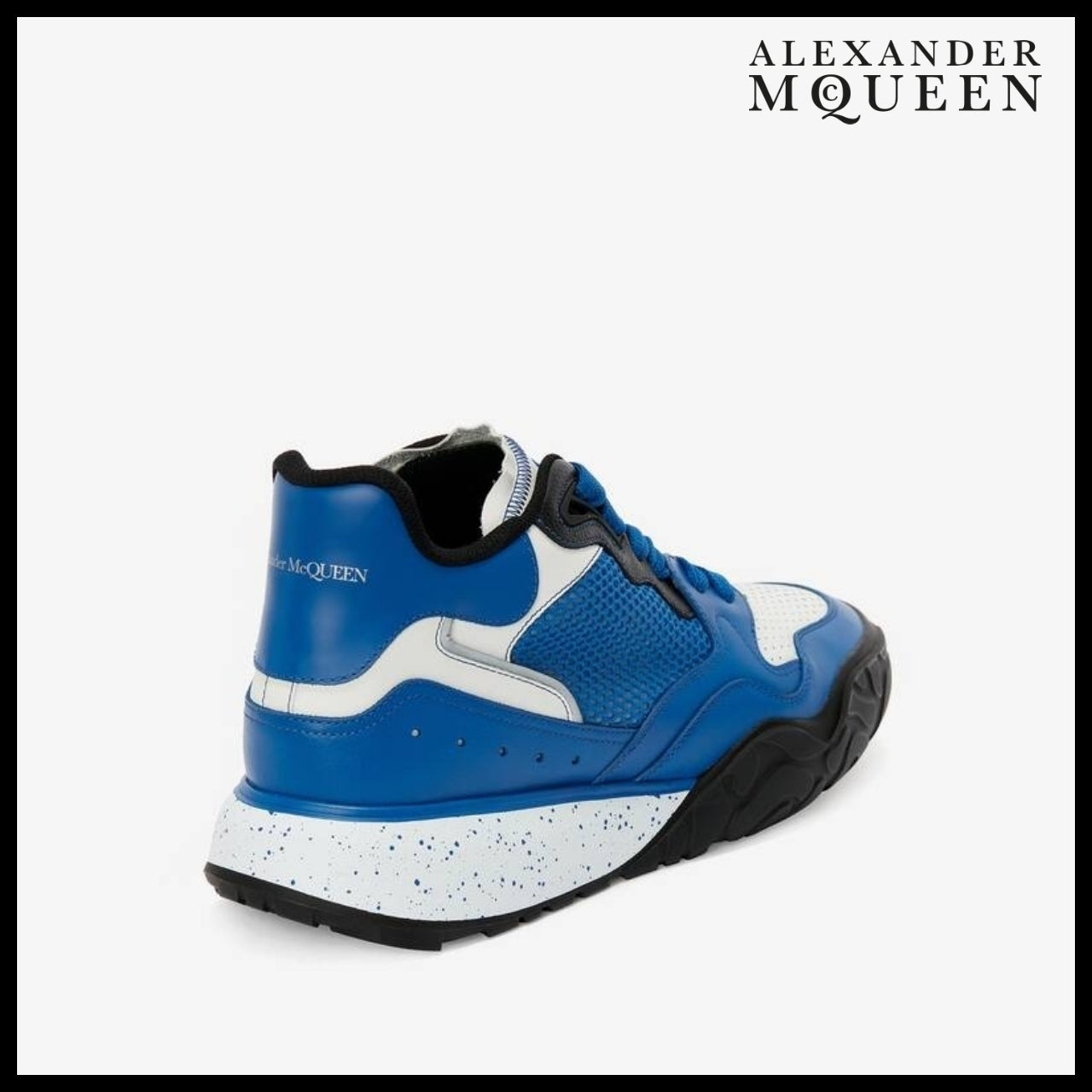 【Alexander Mcqueen】Court Trainer White Blue