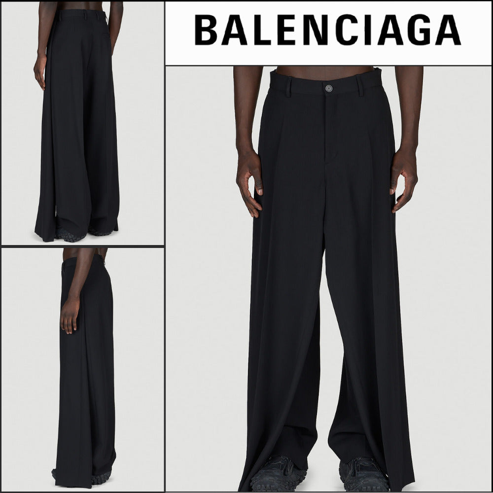 【BALENCIAGA】Tailored Double-Front Suit Pants