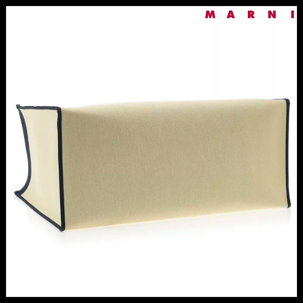 【MARNI】Jacquard Shopping Tote Bag