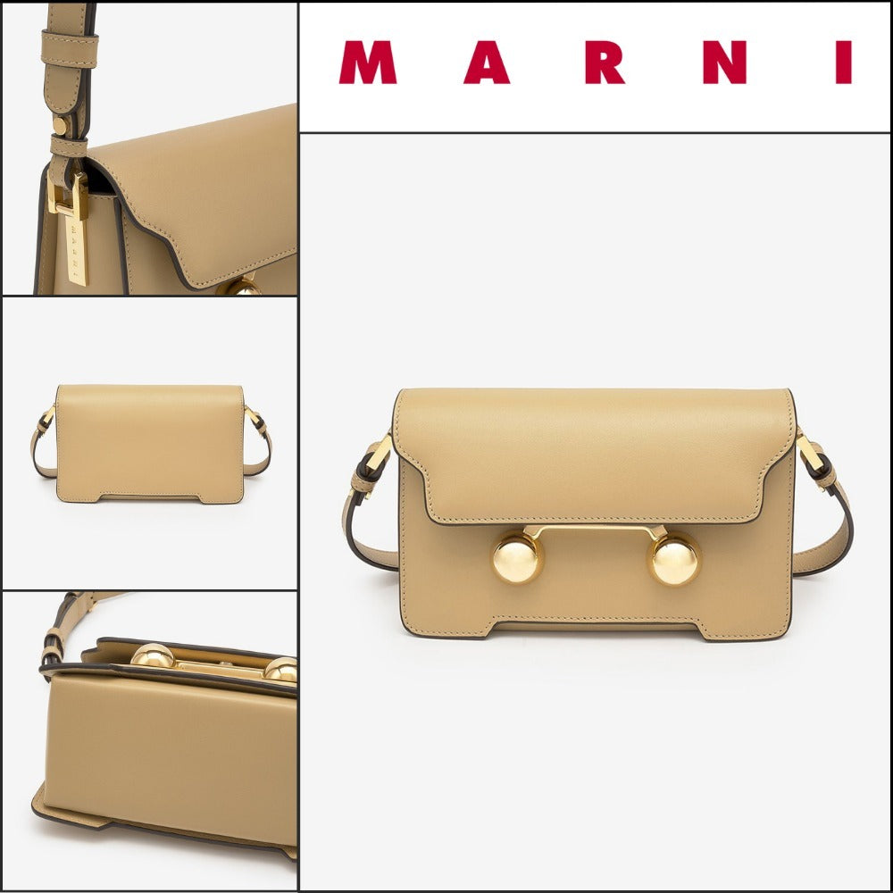 【MARNI】Mini Trunkalu Shoulder Bag - Nomad